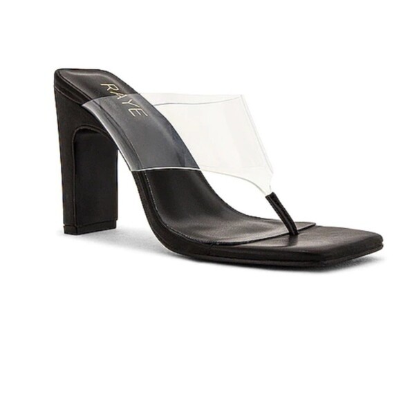 Raye Ria High Heels PVC Clear Revolve - Picture 1 of 7
